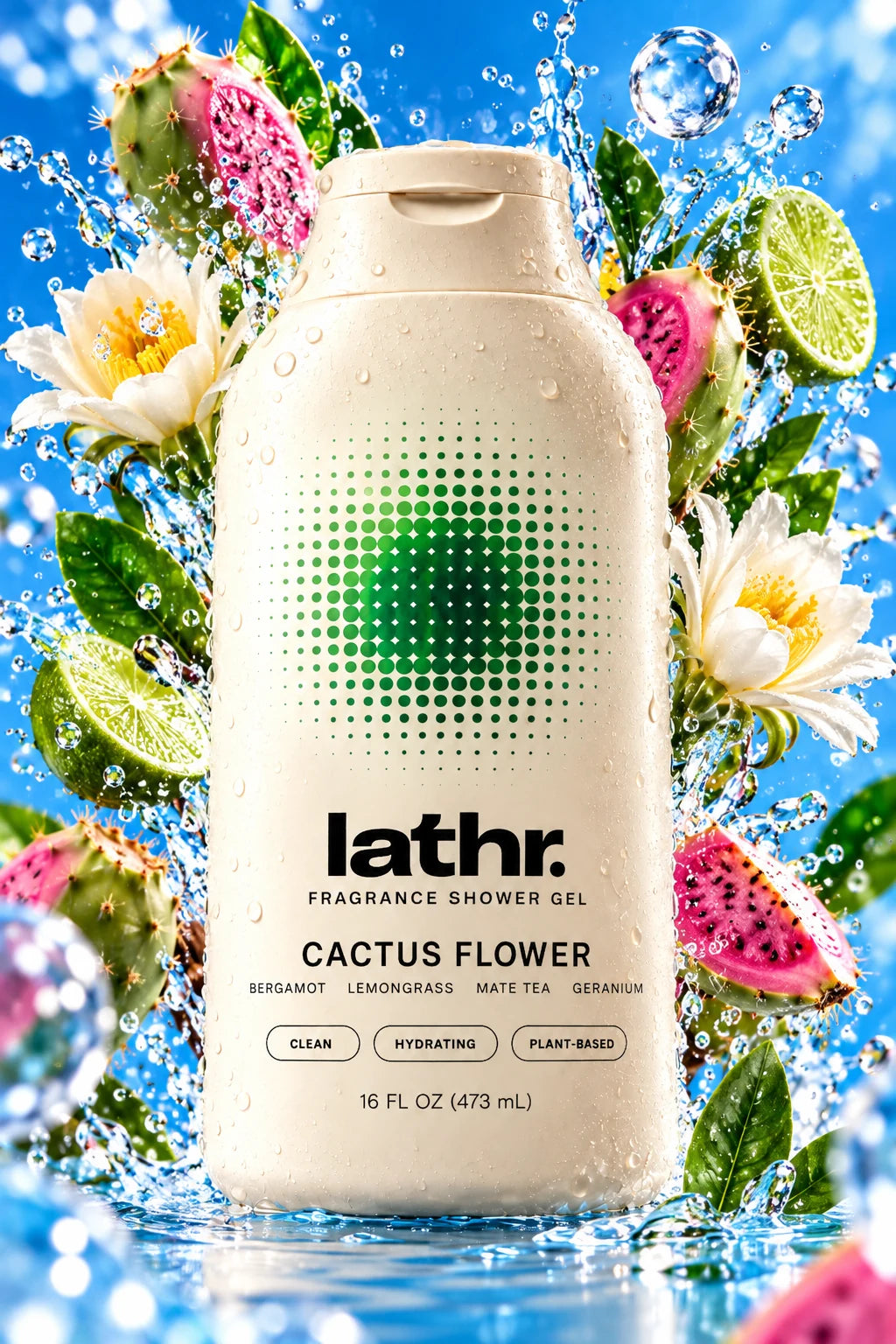 LATHR Cactus Flower fragrance shower gel